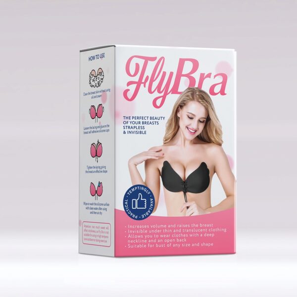 FlyBra Germany Unsichtbarer, selbstklebender, sexy, kabelloser BH
