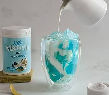 keto matcha blue italia