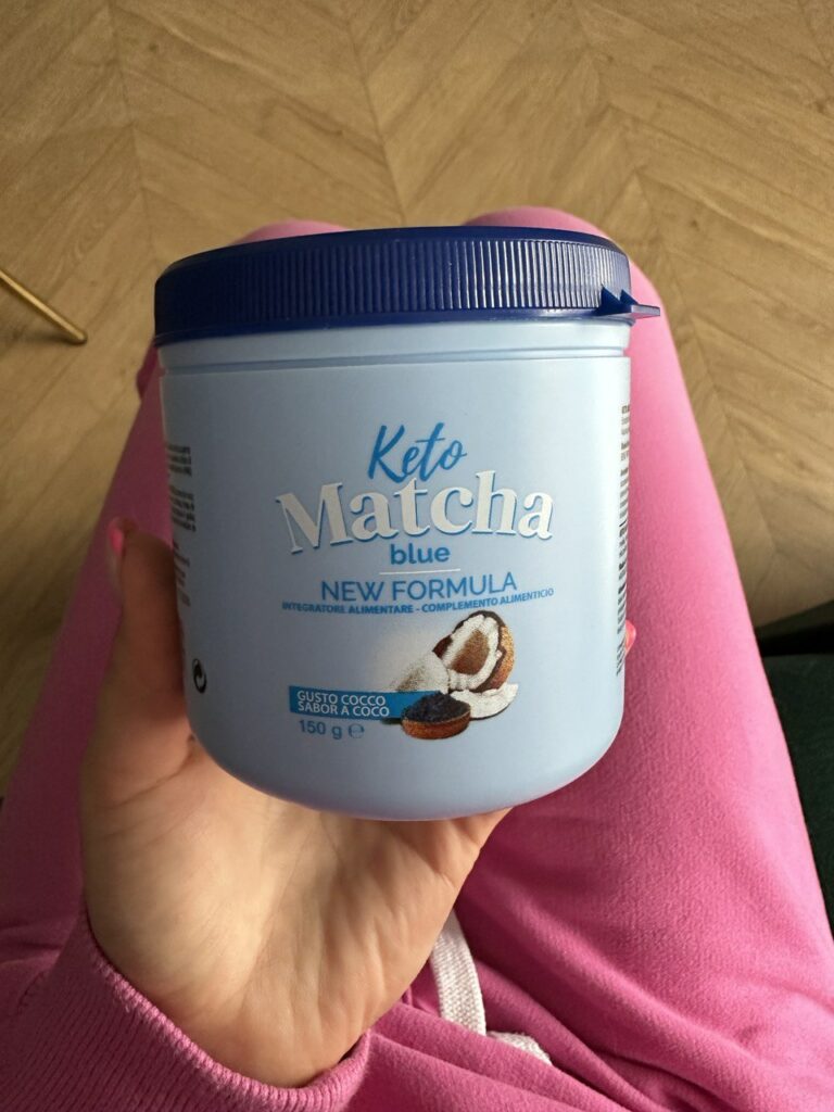 keto matcha blue italia