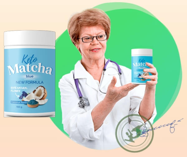 keto matcha blue italia